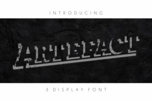 Artefact: A Stylish Display Font