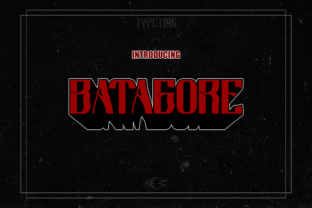 Batagore: Bold Typography for Branding