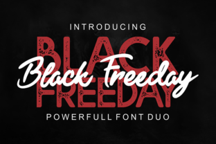 Black Freeday: A Bold Font for Editorial Design