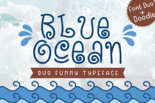 Blue Ocean Font: Playful and Perfect