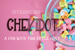 Chekidot: A Fun Font for Editorial Design