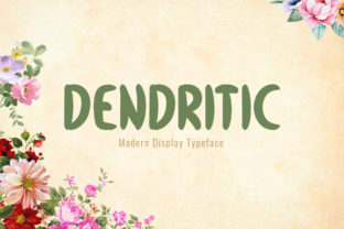 Dendritic: A Playful Display Font