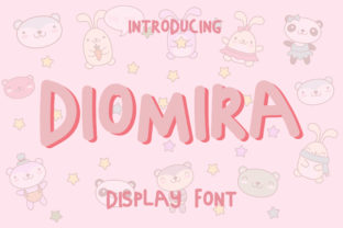 Diomira: A Bold Display Font for Digital Marketing