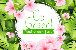 Go Green Font for Creative Projects