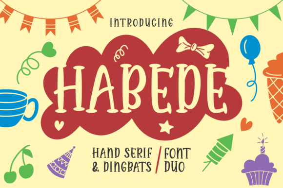 Habede: A Playful Display Font