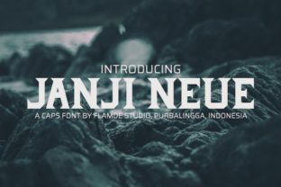 Janji Neue: A Bold Display Font for Web Design