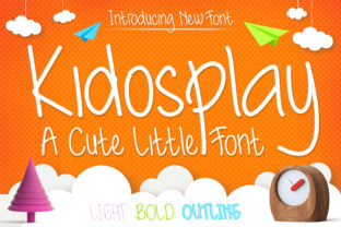 Kidosplay: A Playful Font for Editorial Design