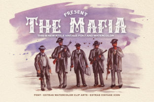 Mafia: A Bold Display Font