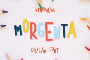 Morgenta: A Bold, Hand-Drawn Font for Digital Marketing