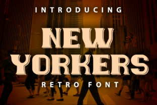 New Yorkers Font: Retro Style for Web Design