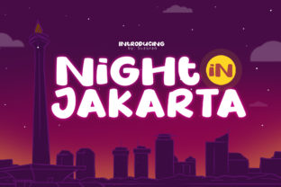 Night in Jakarta Font