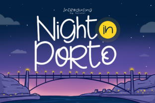 Night in Porto Font for Editorial Design