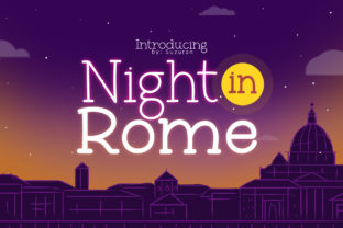 Night in Rome Font Review