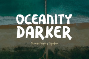 Oceanity Darker: A Bold Display Font