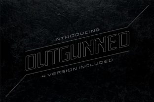 Outgunned Font: Bold & Beautiful