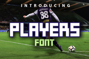 Players Font for Business Branding