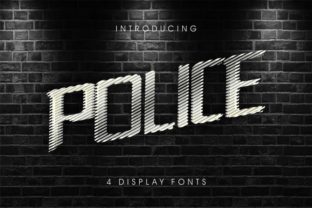Police Family: A Font for Business Style