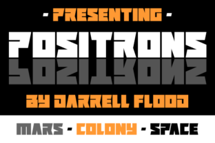 Positrons: A Bold Font for Web Design