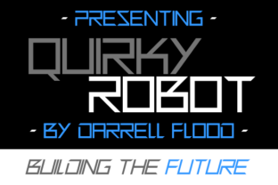 Quirky Robot: A Font for Modern Branding