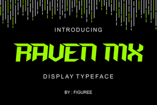 Raven Mx: A Bold Font for Impactful Campaigns