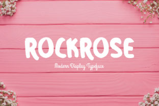 Rockrose: A Bold Display Font for Web Design