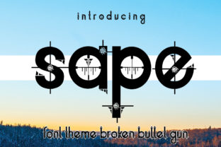 Sape: A Bold Display Font for Digital Marketing