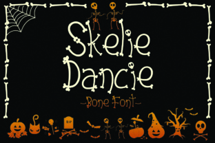 Skelie Dancie: A Halloween Font for Creative Campaigns