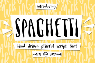 Spaghetti: A Playful Display Font