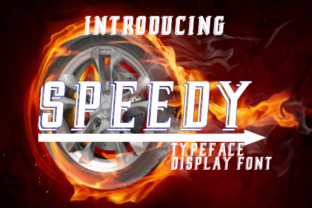 Speedy: A Bold Font for Impactful Campaigns