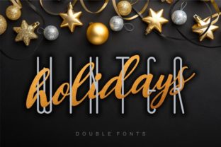 Winter Holidays Font Duo