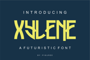 Xylene: A Futuristic Font for Crafters