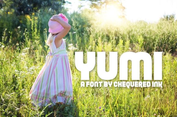 Yumi: A Bold Display Font